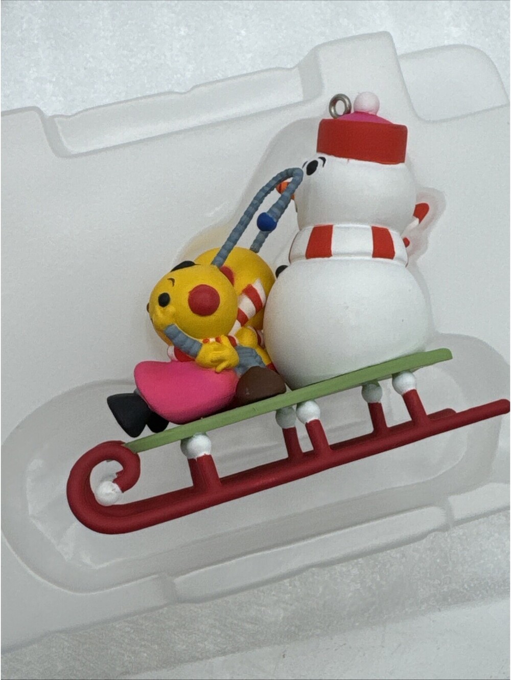 2003 Hallmark Keepsake Mr. Snowie Rolie Disney's Rolie Polie Olie Ornament New - Picture 6 of 13